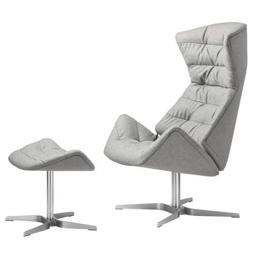 现代风格扶手椅 - 808 - THONET/索耐特 - 布料 / 钢 / 镀铬金属