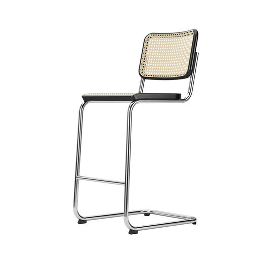 传统风格吧椅 - S 32 VH - THONET/索耐特 - 室内 / 网布 / 皮质