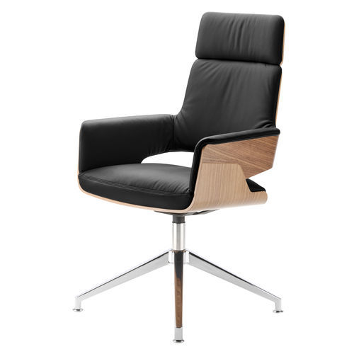 现代风格访客椅 - S 840 - THONET/索耐特 - 室内 / 布料 / 皮质