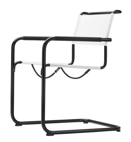 现代风格椅子 - ALL SEASONS : S 34 N - THONET/索耐特 - 户外 / 布料 / 粉末涂层钢底座