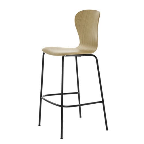 现代风格吧椅 - S 220 H - THONET - 室内 / 模压胶合板 / 钢座桌脚