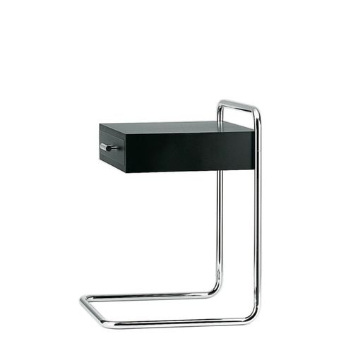 现代风格床头柜 - B 117 - THONET/索耐特 - 漆木 / 钢座桌脚 / 长方形