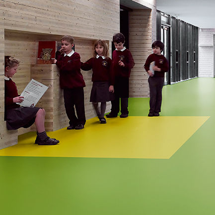 PVC地板 - BLOC PUR - Polyflor - 室内 / 商业 / 方砖