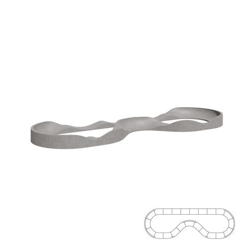 滑板场用泵道 - 01140 - B Circuit Model I - A Amop Synergies - 可调节 / 用于自行车公园 / 波浪形