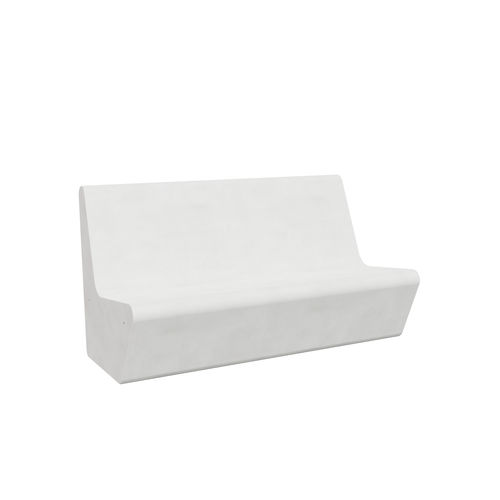 现代风格公共长椅 - Collective BT 160 - A Amop Synergies - 混凝土 / 带椅背 / 无扶手