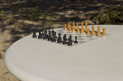 户外国际象棋桌 - AMOPLAY : CHESS TABLE - A Amop Synergies - 现代风格 / 公共空间
