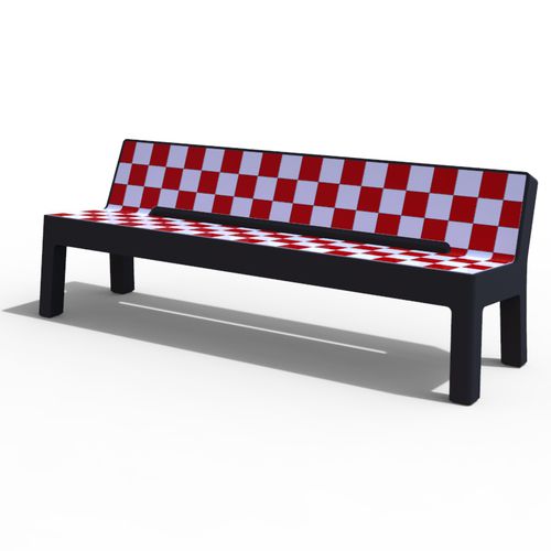 传统风格公共长椅 - LUGARCOMUM: CONCRETE COLLECTIVE CHAIR - A Amop Synergies - 混凝土