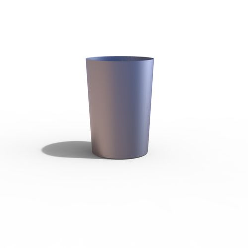 钢花坛 - LUGARCOMUM: STEEL PLANTER L - A Amop Synergies - 圆形 / 现代风格 / 公共空间