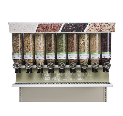 壁挂麦片分配器 - SHELF SYSTEM - Rosseto Serving Solutions - 酒吧 / 用于医院 / 酒店
