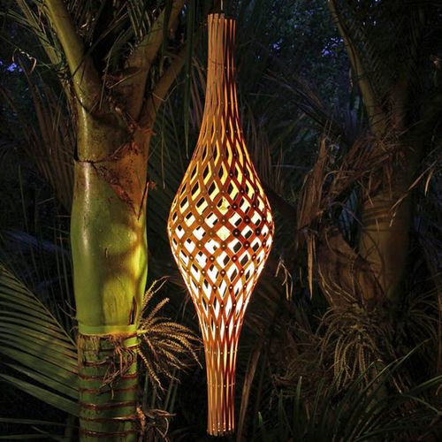 吊灯 - NĪKAU - David Trubridge Design - 竹制 / 胶合板 / 现代风格