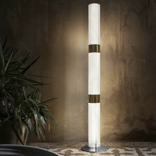 落地灯 - LA LOLLO - Slamp - 金属 / Lentiflex® 材质 / Cristalflex® 材质