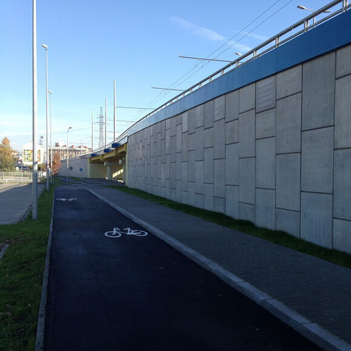 混凝土挡土墙 - TENSARTECH®ARES  - Tensar International - 预制 / 加筋土 / 压铸