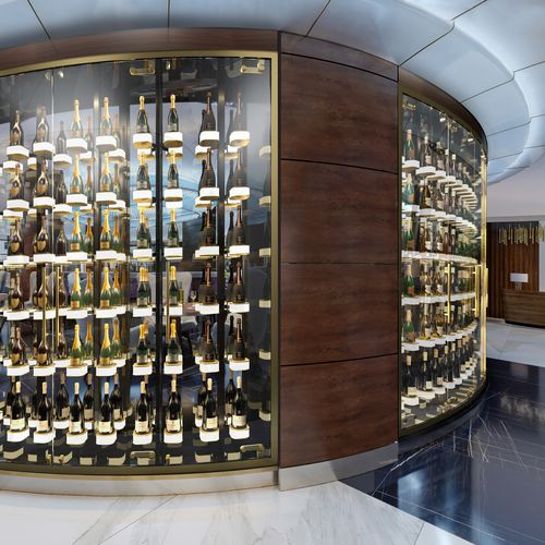 柜台冷藏展示柜 - PANORAMICA - ESIGO - 搁板 / 岛台 / 餐厅