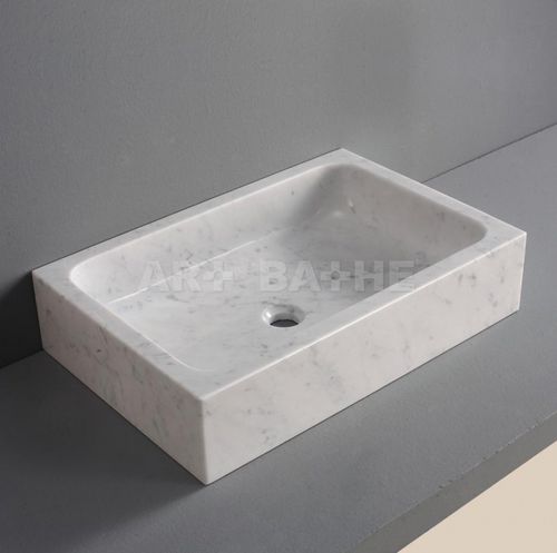 台上盆 - SAPO - artbathe - 大理石 / 长方形 / 现代风格