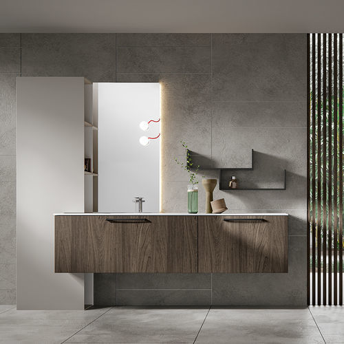 嵌入式台盆 - SIRIO - Agorà Group - Corian®可丽耐 / 树脂 / 带台面
