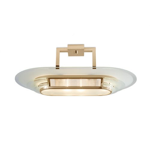 传统风格顶灯 - NIZZA II GOLD - Art Deco Schneider - 椭圆形 / 抛光黄铜 / LED式