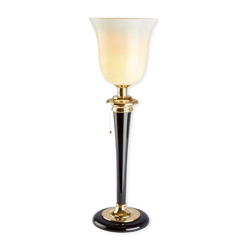 台灯 - MAZDA TABLE GOLD - Art Deco Schneider - 抛光黄铜 / 漆木 / 传统风格