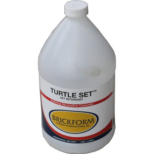 阻滞剂催化剂 - BRICKFORM : TURTLE SET - Solomon Colors - 用于混凝土