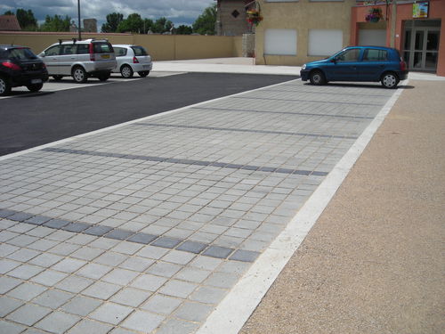 混凝土路面砖 - ROMPERO - Kronimus AG Betonsteinwerke - 排水 / 可行车 / 用于公共空间