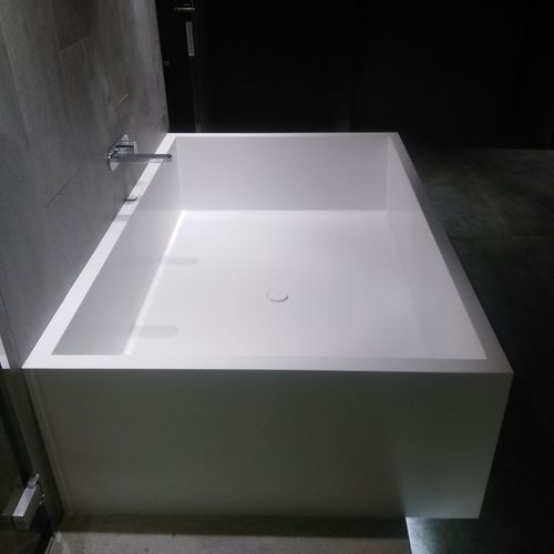 放置式浴缸 - IMAGE 05 - IMAGE - Corian®可丽耐 / 白色