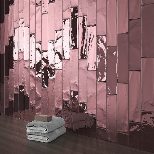 陶瓷砖 - COTTAGE ROSE GOLD MIX - INTHETILE - 金属光泽 / 室内 / 墙面