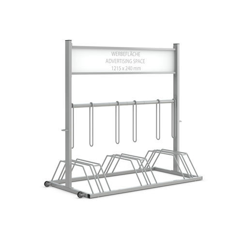 落地式自行车架 - 105000077 - wsm Raumsysteme - 安全 / 广告 / 防破坏