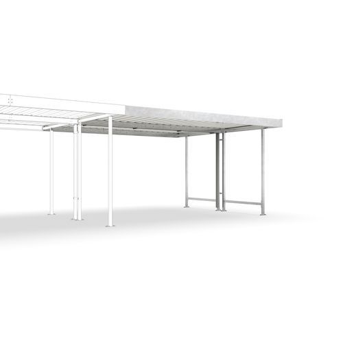 公共空间多功能遮挡棚 - Leipzig L45 - wsm Raumsysteme - 仓储 / 用于停车场