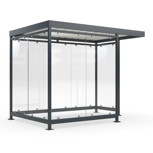 公共空间多功能遮挡棚 - Köln K3 d/a - wsm Raumsysteme - 用于城市 / 用于停车场