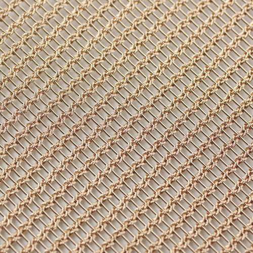 青铜金属丝网 - FINEROPES  - MeshArt Dorstener Drahtwerke - 建筑 / 用于室内装饰 / 长网格