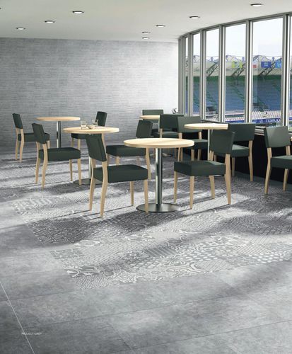 陶土瓷砖 - METAL EFFECT CEMENT : PROJECT - Ceracasa Ceramica - 抛光 / 室内 / 厨房