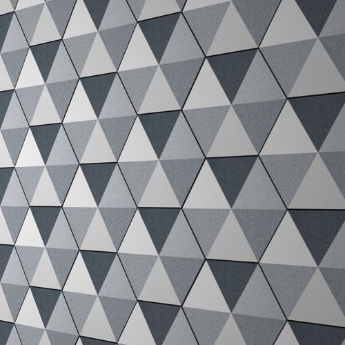 陶土瓷砖 - PRISMA GREY - Codicer - 室内 / 墙面 / 几何图案