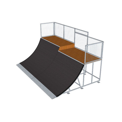 滑板场用四分之一滑板管 - START - Vertical Technik AG
