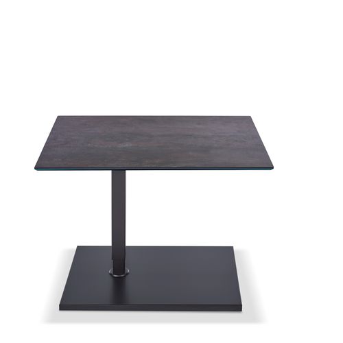 现代风格边桌 - K528 KOLO - Ronald Schmitt Design - 木质 / 玻璃 / 漆包金属