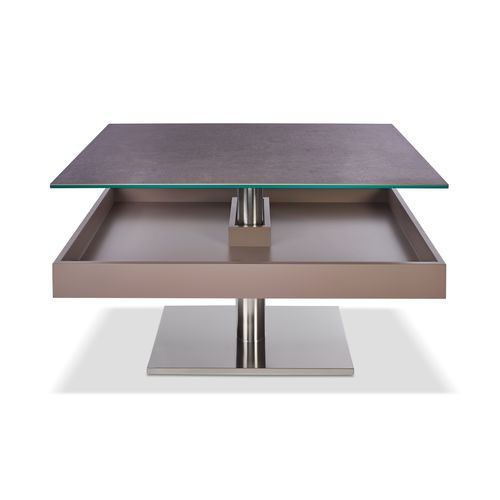 现代风格茶几 - K471 JANAS - Ronald Schmitt Design - 玻璃 / 陶瓷 / 长方形