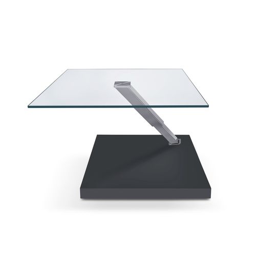 现代风格茶几 - K494 IXAR - Ronald Schmitt Design - 实木 / 涂漆中密度纤维板 / 玻璃
