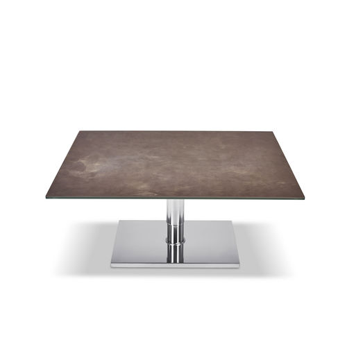 现代风格茶几 - K536 KOLO - Ronald Schmitt Design - 实木 / 漆玻璃 / 毛玻璃