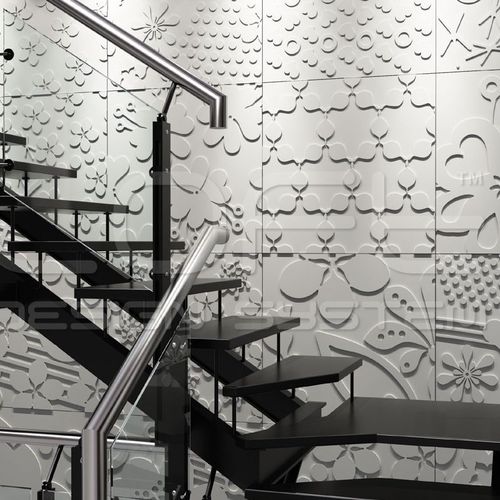 室内装潢板 - LOFT FLORAL - Loft Design System - 3D / 三维效果
