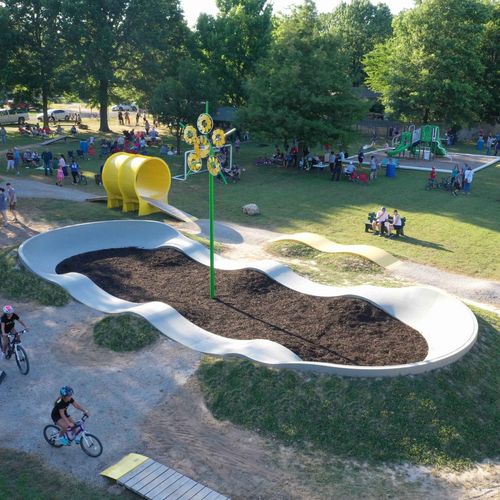 滑板场用泵道 - COLUMBUS, KS - World Skate Parks - 混凝土