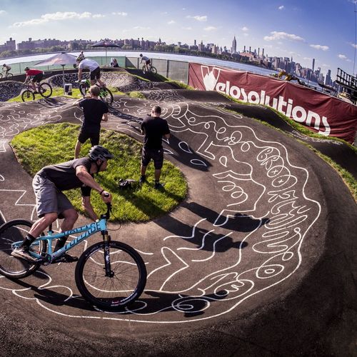 自行车公园泵道 - BROOKLYN, NY - World Skate Parks - 沥青