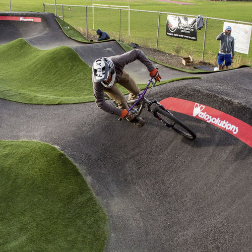 自行车公园泵道 - HOOD RIVER, OR - World Skate Parks - 沥青