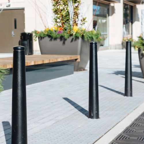 防护桩 - ISAC - mmcité street furniture - 可拆卸 / 铝铸铁 / 高