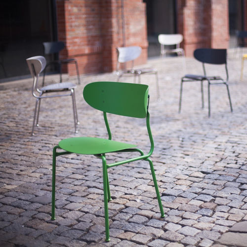 现代风格椅子 - BOHÉM - mmcité street furniture - 室内 / 户外 / 胶合板