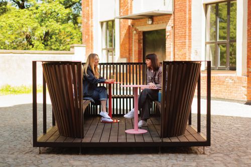 可调节Parklet - PLATFORM KUPÉ - mmcité street furniture