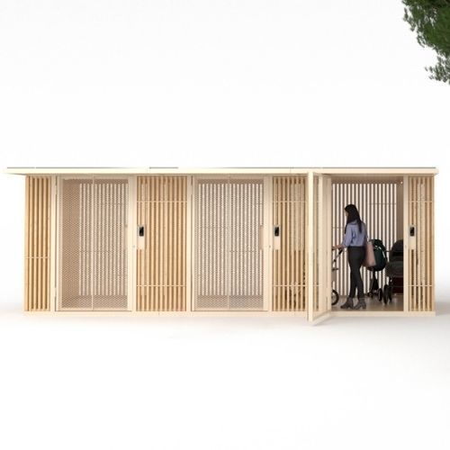 公共空间遮蔽棚 - CUBY LOCK  - mmcité street furniture