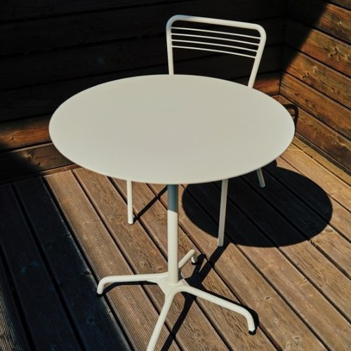 现代风格野餐桌 -  FLANEUR - mmcité street furniture - 铝制 / 钢 / HPL