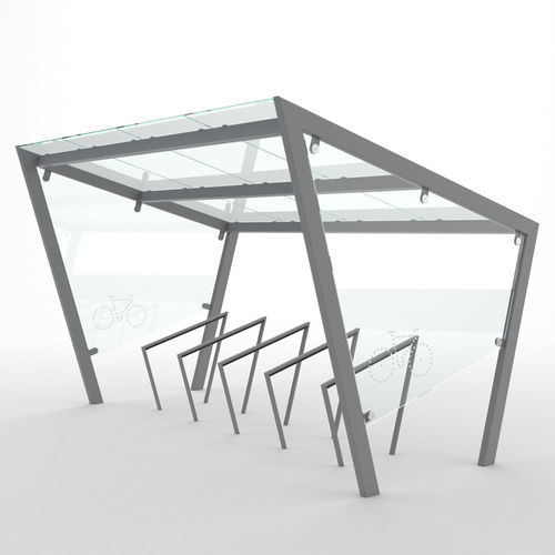 钢自行车停放处 - EDGE - mmcité street furniture - 公共空间