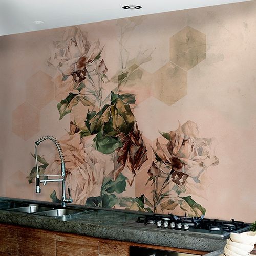现代风格墙纸 - LE BON JARDINIER - Wall&Deco - 玻璃纤维 / 印花 / 彩色