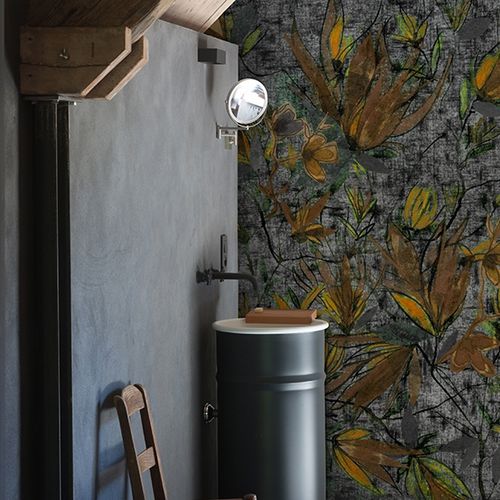 现代风格墙纸 - SAFRAN - Wall&Deco - 玻璃纤维 / 印花 / 仿布