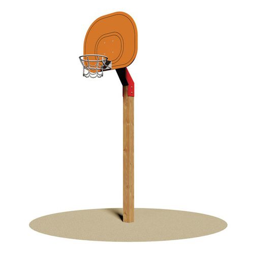 电镀钢篮板 - SUPER BASKET - Dimo Group Srl - 木质 / 长方形 / 橙色