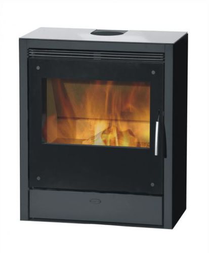 木材采暖炉 - BRIONI - Fireplace - 现代风格 / 钢